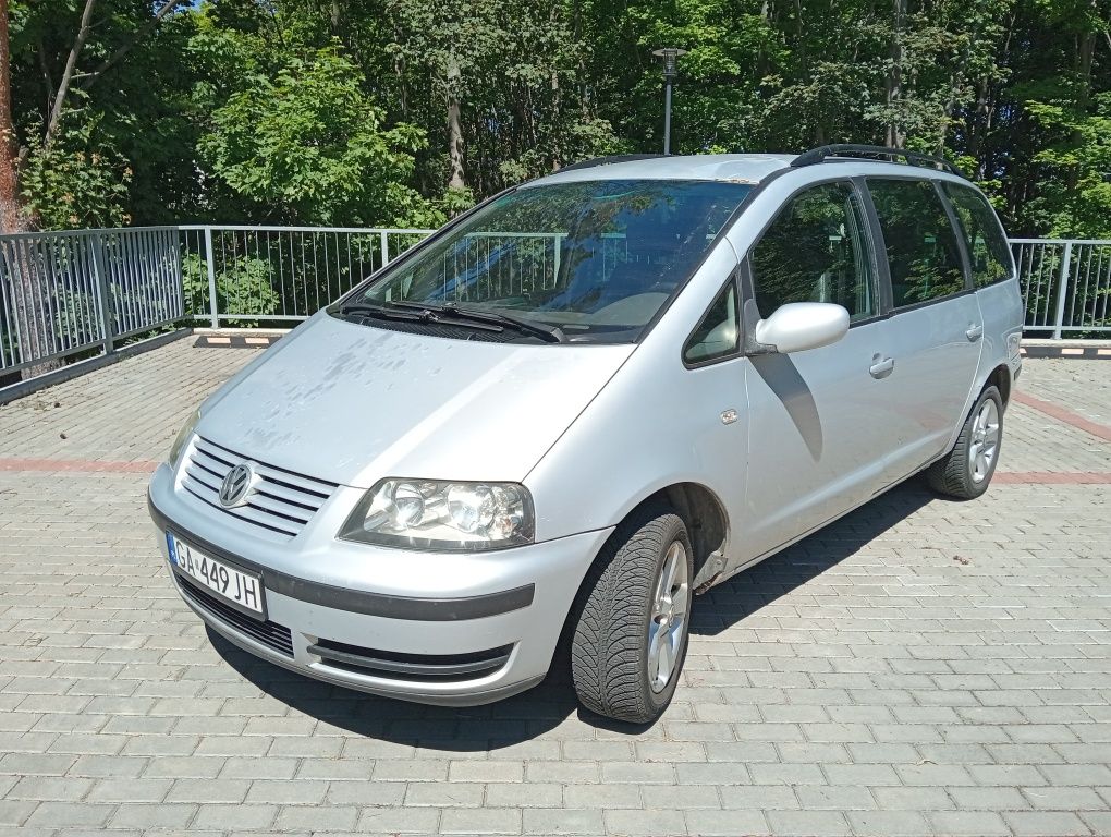 Vw sharan 2.0 benzyna / gaz, 7 osobowy 2002rok