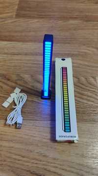 RGB лампа для пк  з реагування на голос