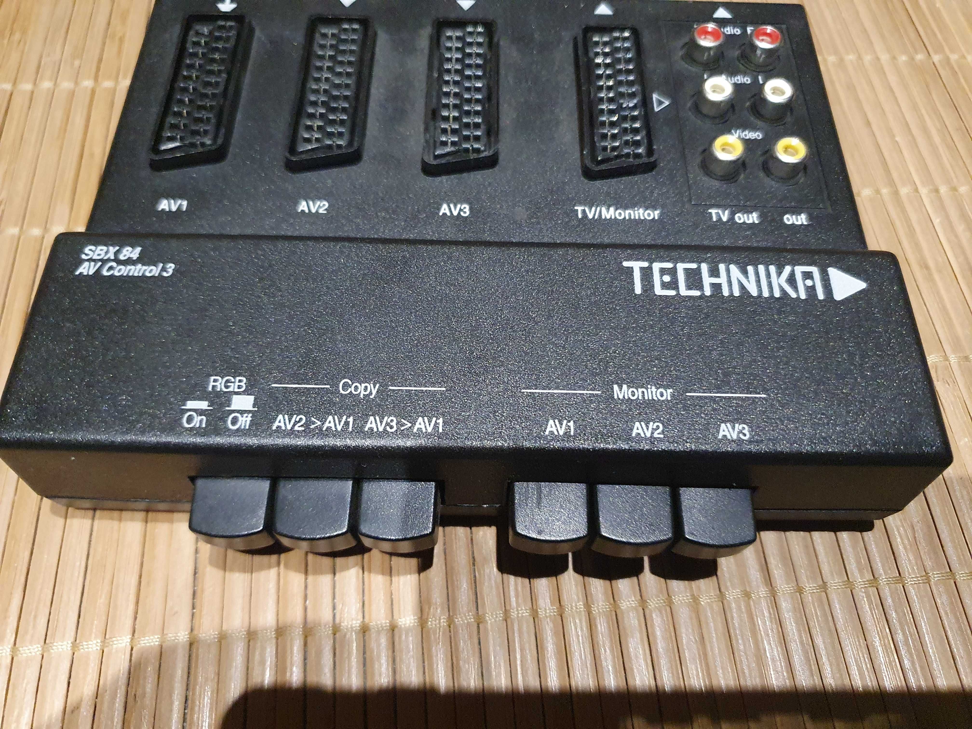 Technika RGB SCART manual switcher