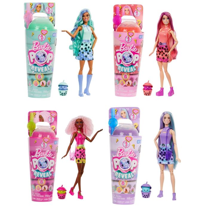 Акція! Лялька барбі слайм поп рівіл  barbie pop reveal bubble tea