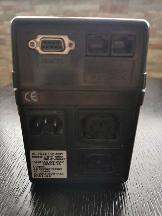 Powercom BNT-600AP Для долгой автономной работы техники дома.