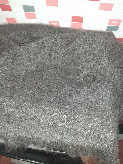 Пуховый платок ретро винтаж СССР.