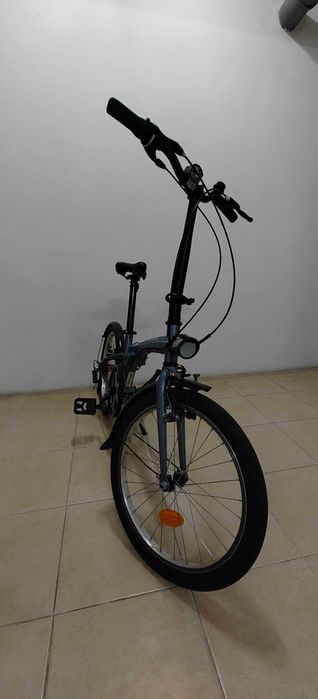 vendo bicicleta dobrável btwin da decathlon em bom estado
