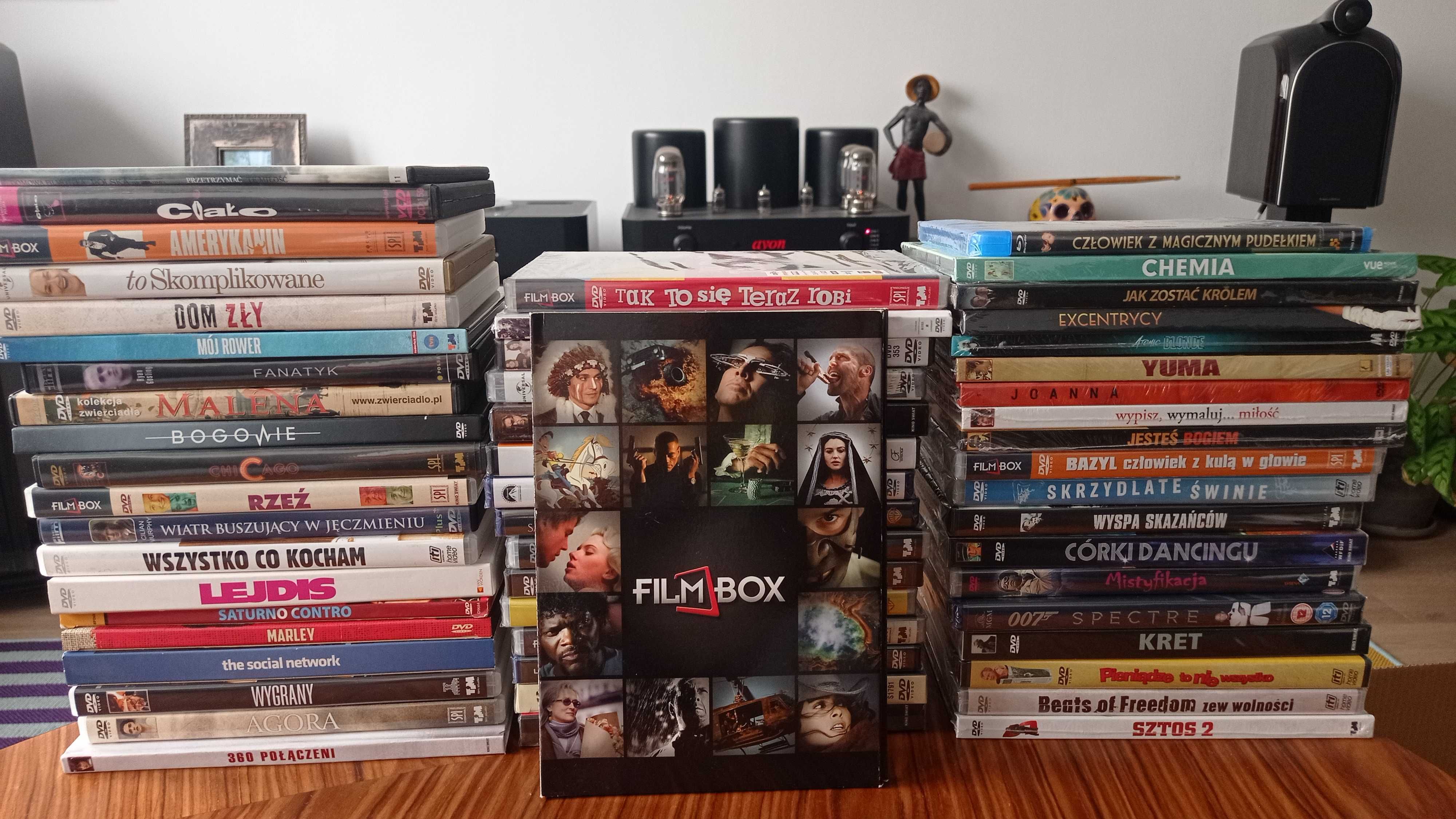 FILMBOX DVD box czterech filmów Duma i Uprzedzenie Sprzedawcy Clerks..