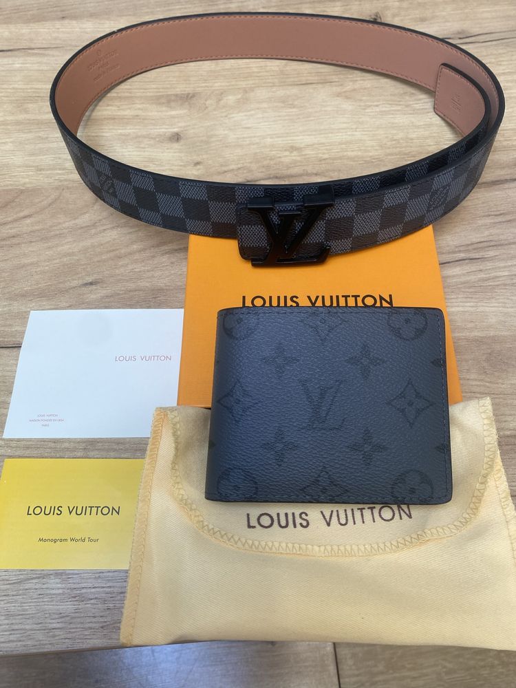 Portfel i pasek Louis Vuitton