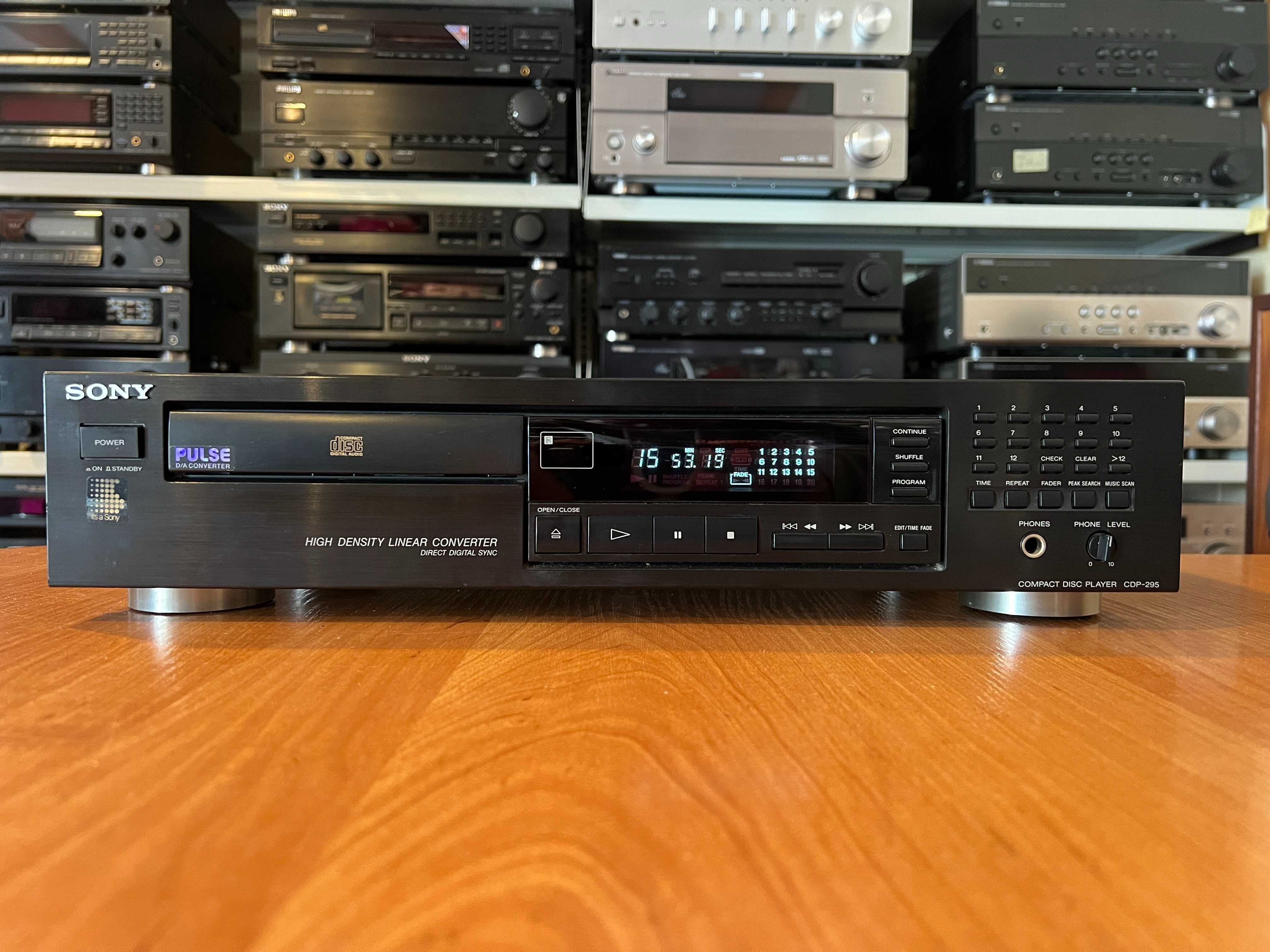 Odtwarzacz płyt CD Sony CDP-295 Audio Room