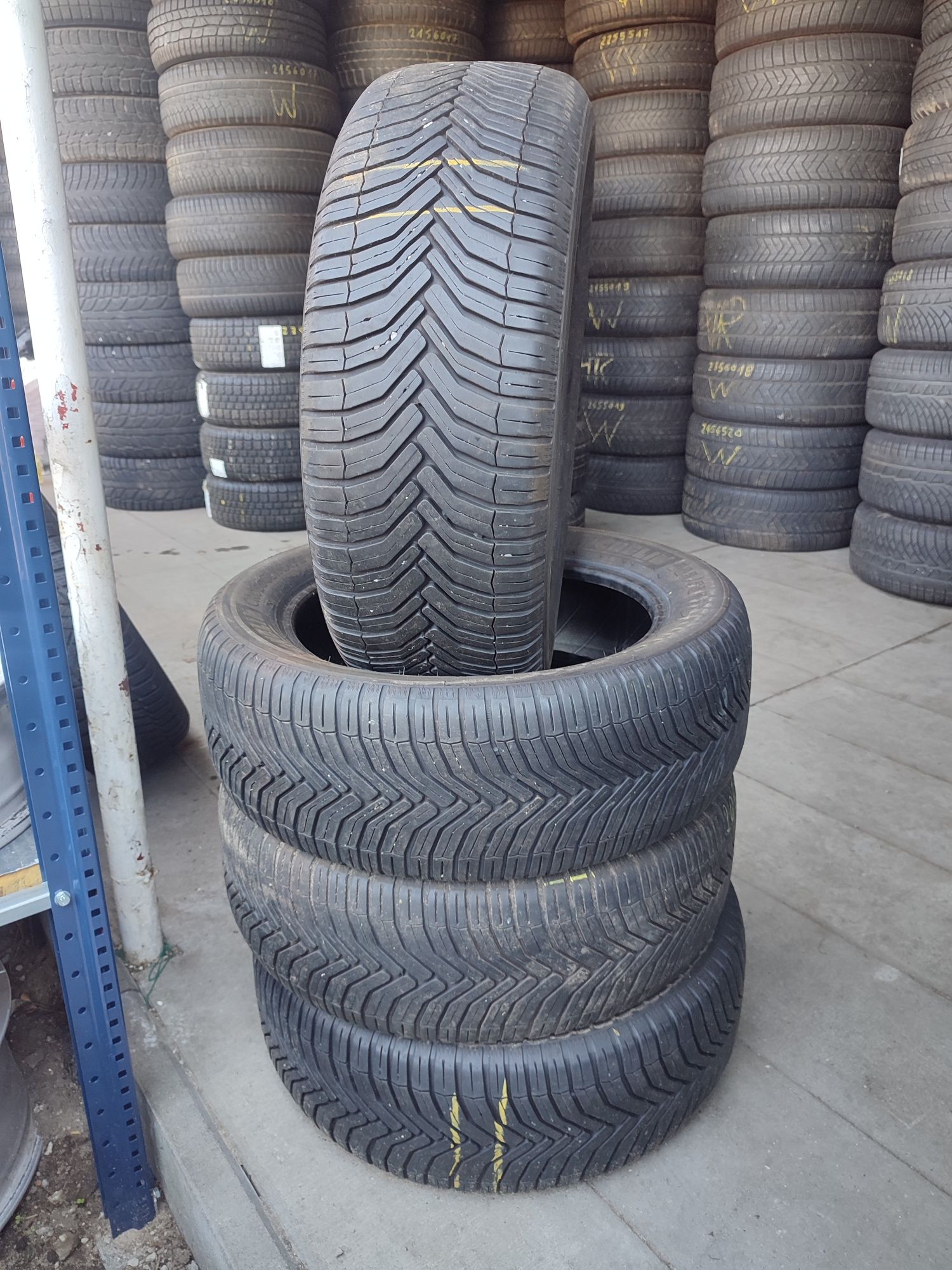 205/55/17 95V Michelin Crossclimate Komplet Opon Całoroczne Wielosezon