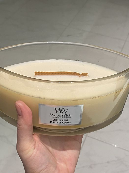 Ароматична свічка Wood Wick Vanilla Bean