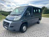 Ducato 2.3 120km, 9 osobowy, panorama, nawiewy tył, poliftowy
