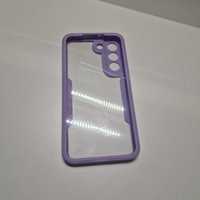 Ramka Etiu case na telefon Samsung galaxy s21 fioletowe