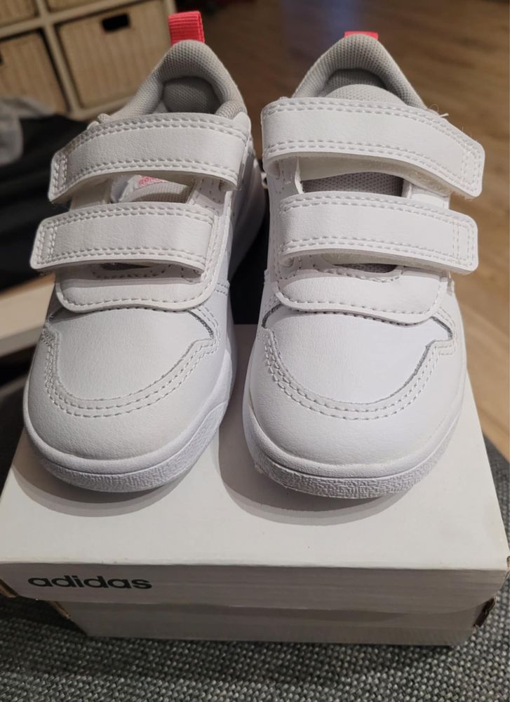 buty adidas biało-różowe
