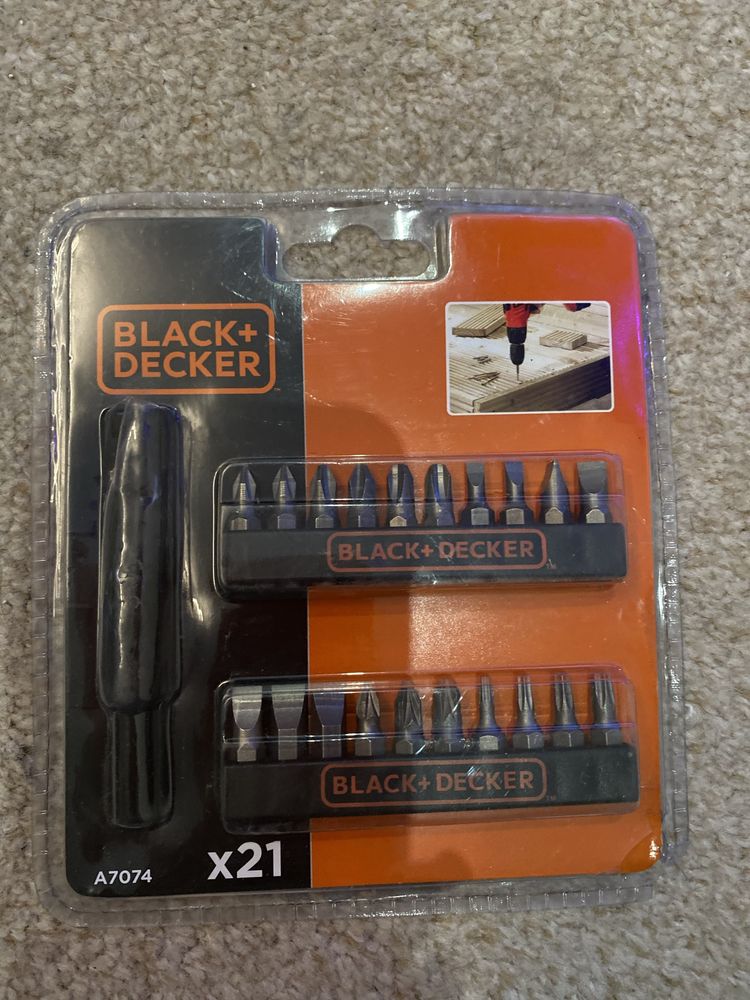 Набір біт BLACK+DECKER A7074 без тримача