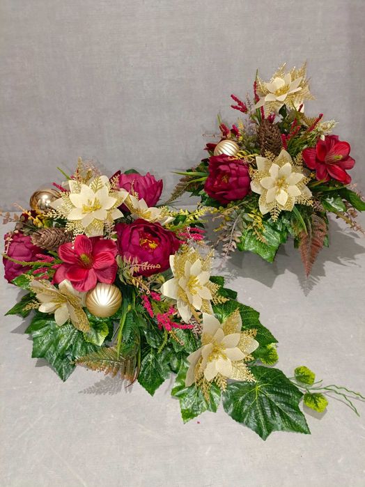 Komplet nagrobny obciążony