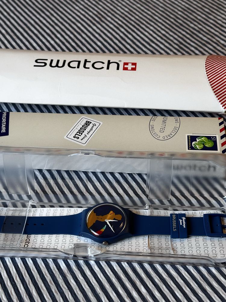Swatch Edição Limitada Bruxelas – Manequim Pis