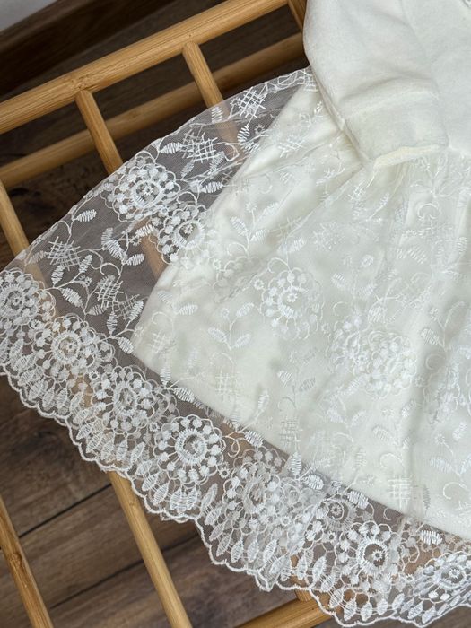 Плаття тепле біле