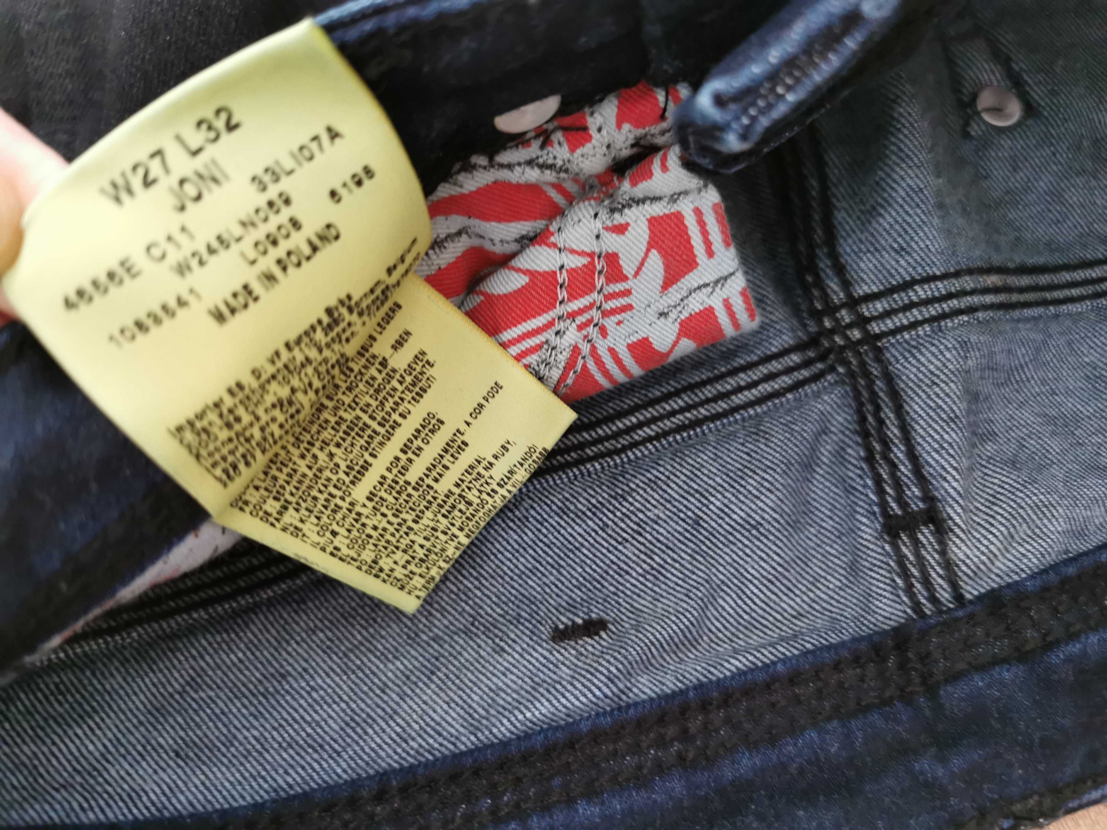 Spodenki czarne Wrangler r. 36