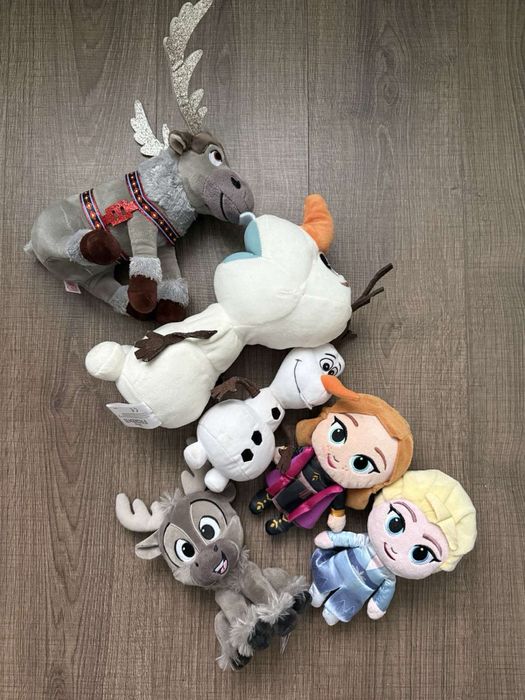 Ельза Анна Олаф іграшки мякі