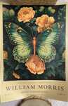 Plakat William Morris/Butterfly Green