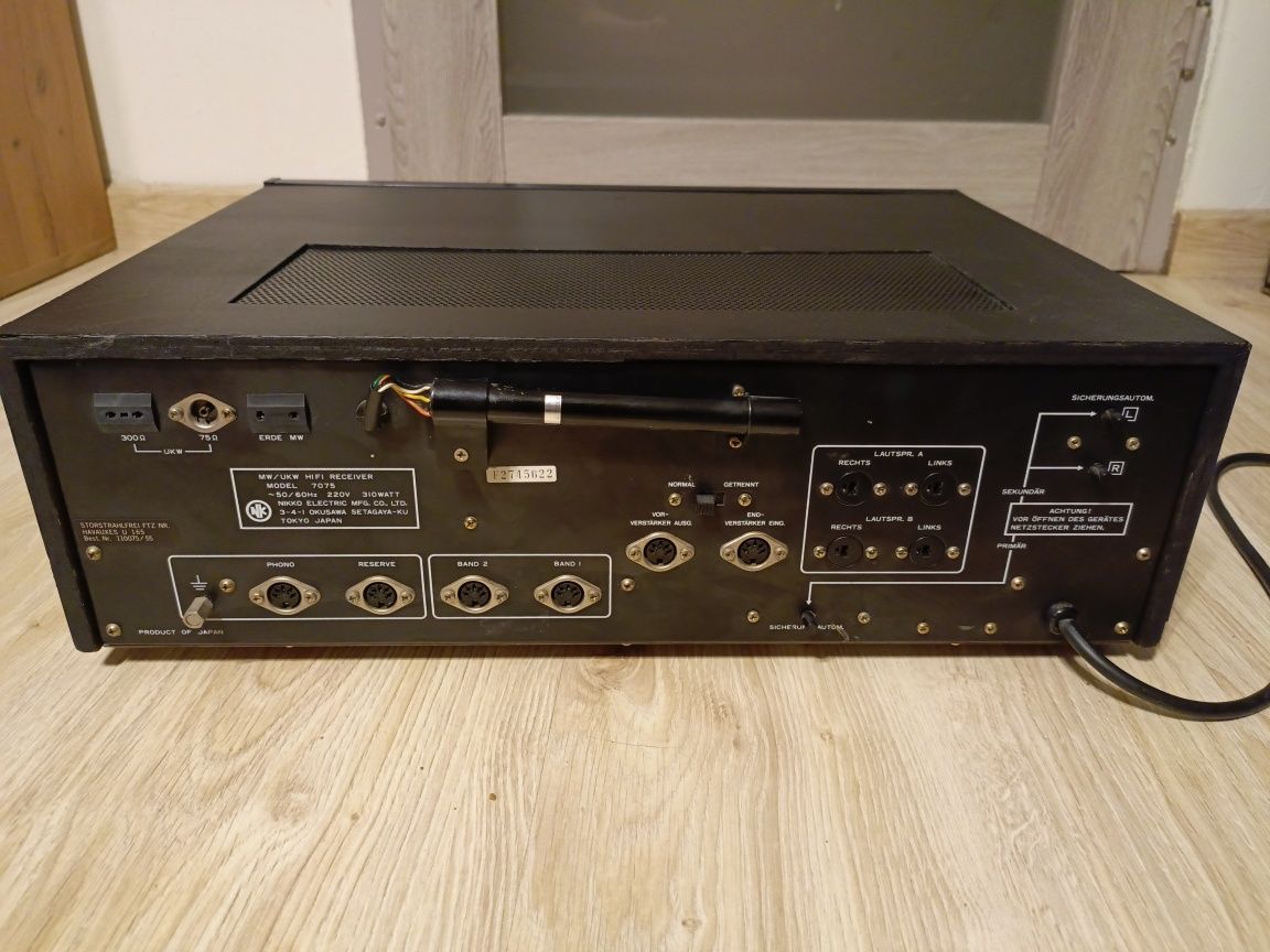 Nikko 7075 monster amplituner vintage