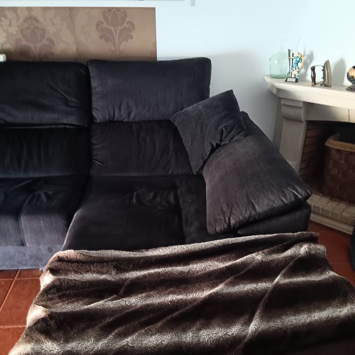 Sofa Grande com Chaise Longue