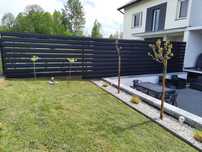Panel Metalowy Sztachetki Ogrodzeniowy 17.5cm szer. Producent Transpor
