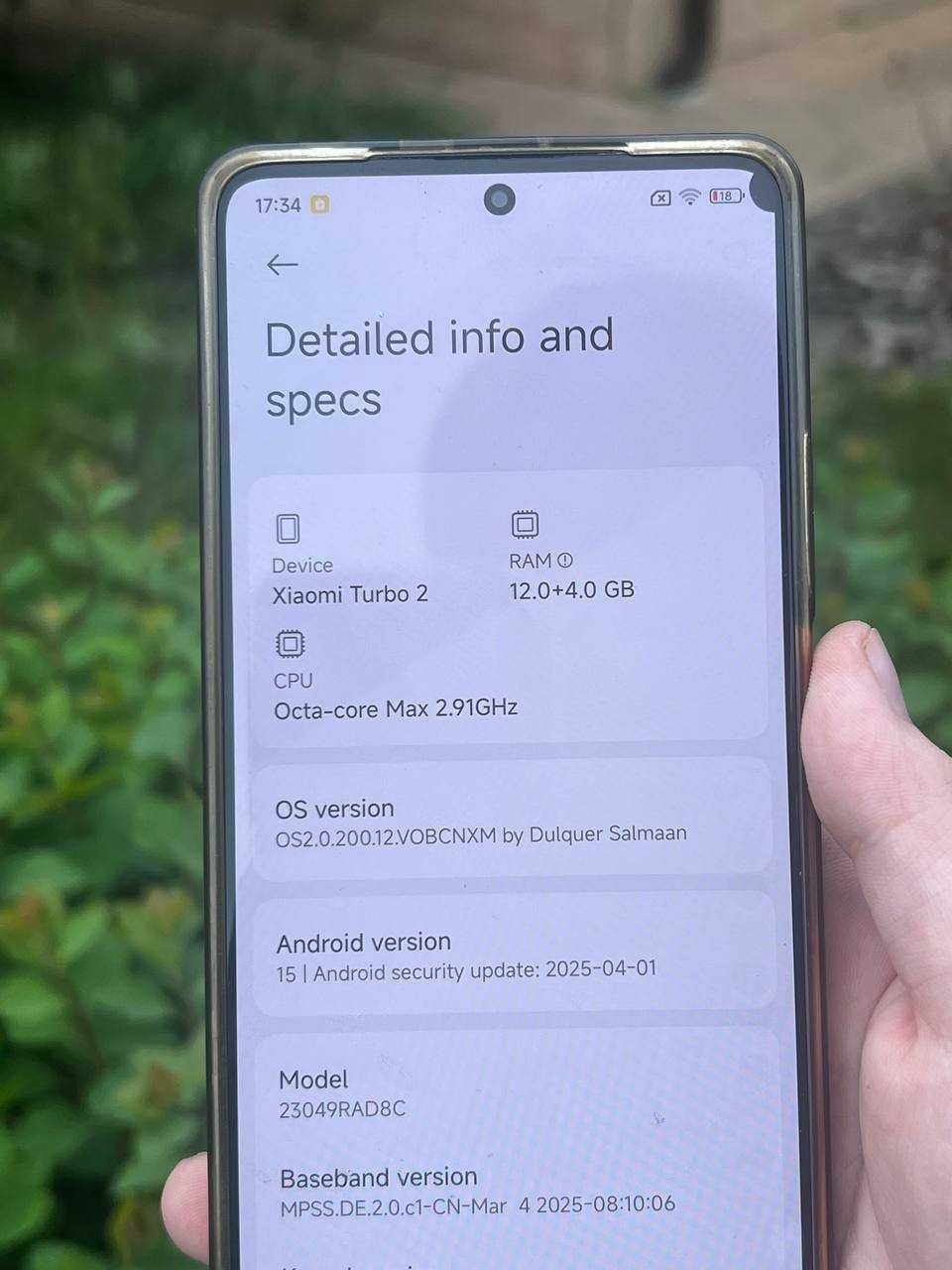 Poco F5 2023 12/256