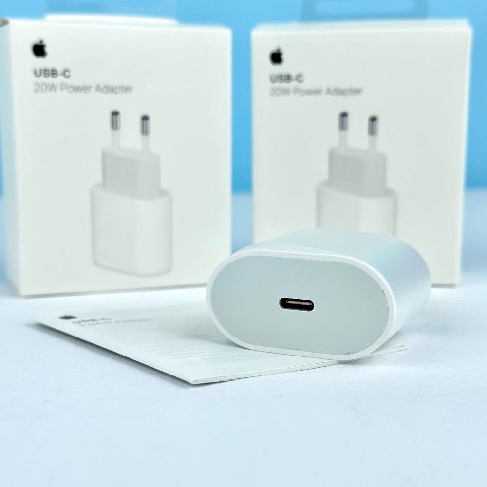 Мережевий зарядний пристрiй Apple iPhone USB-C 20W Premium