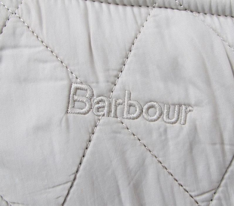 BARBOUR Polarquilt стеганная куртка стеганка на флисе оригинал UK 12