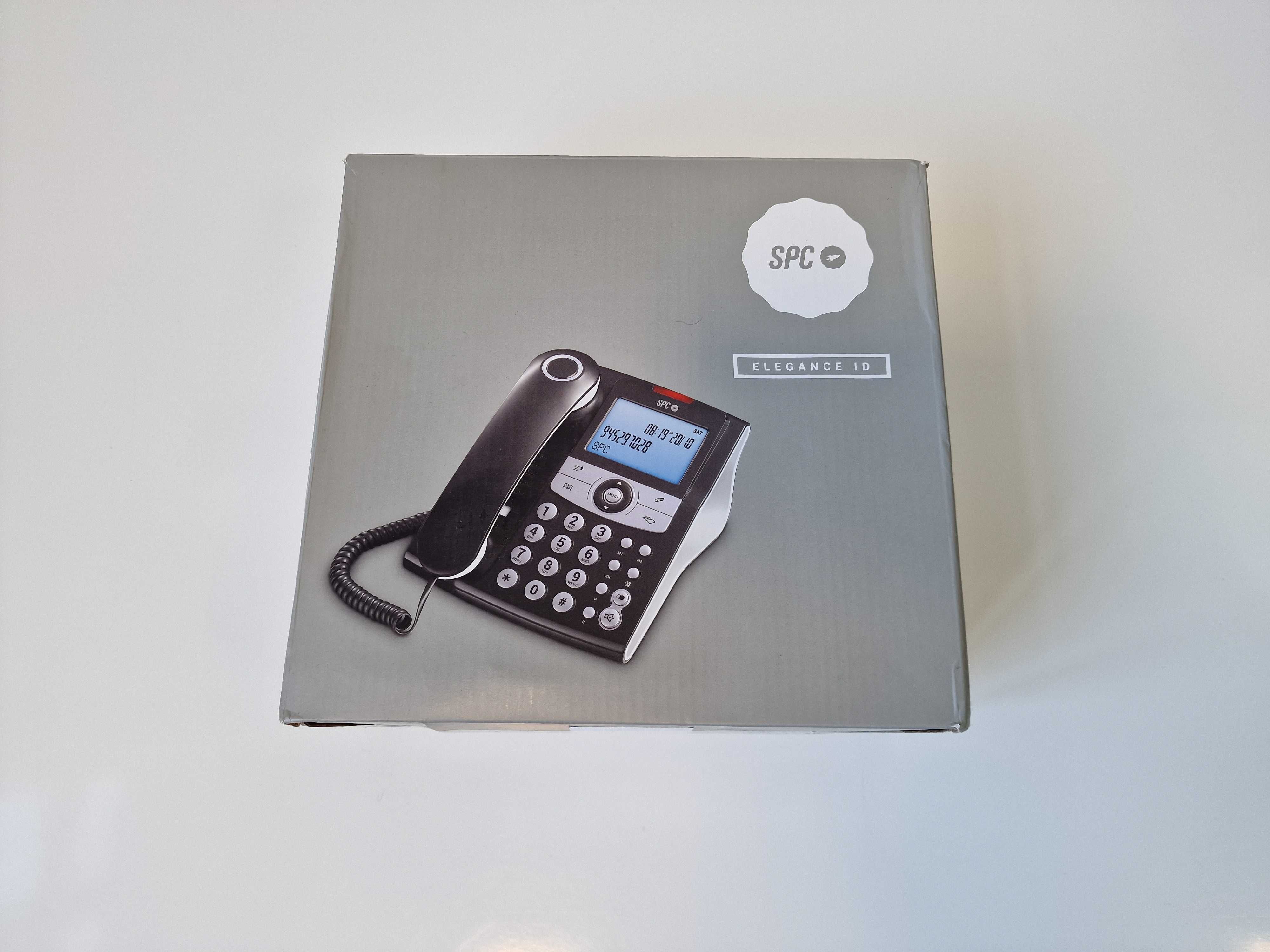 Stacjonarny telefon przewodowy SPC Elegance ID
