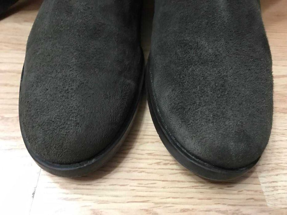 Ботфорты Lavorazione сапоги натур. замша кожа р.41/42 ст. 27-26,5см