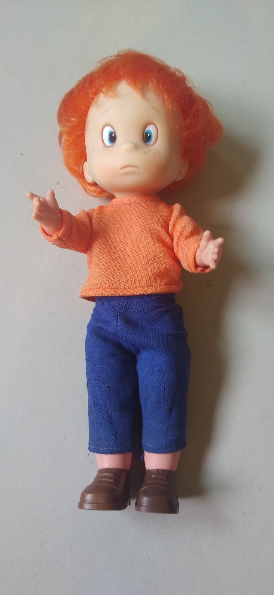 Boneco antigo Pedro da coleção Heidi