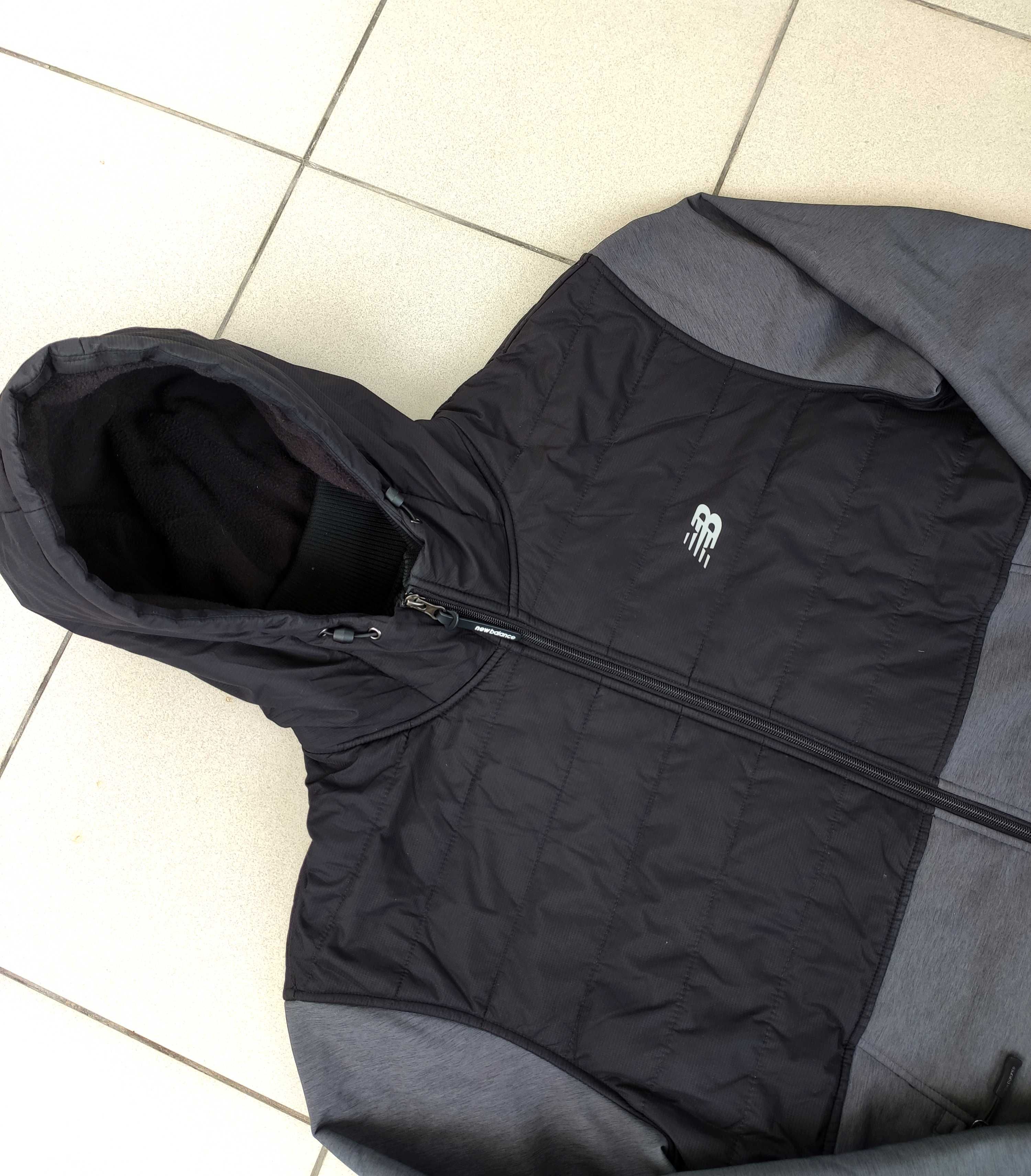 Kurtka New Balance softshell męska szara r. L