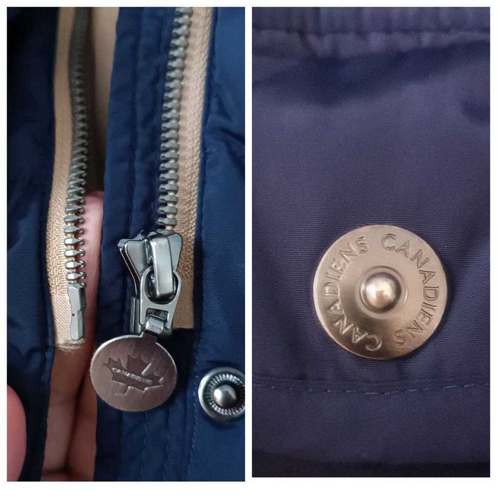 Високоякісна тепла дитяча зимова куртка Canadiens (Італія)оригінал 12р