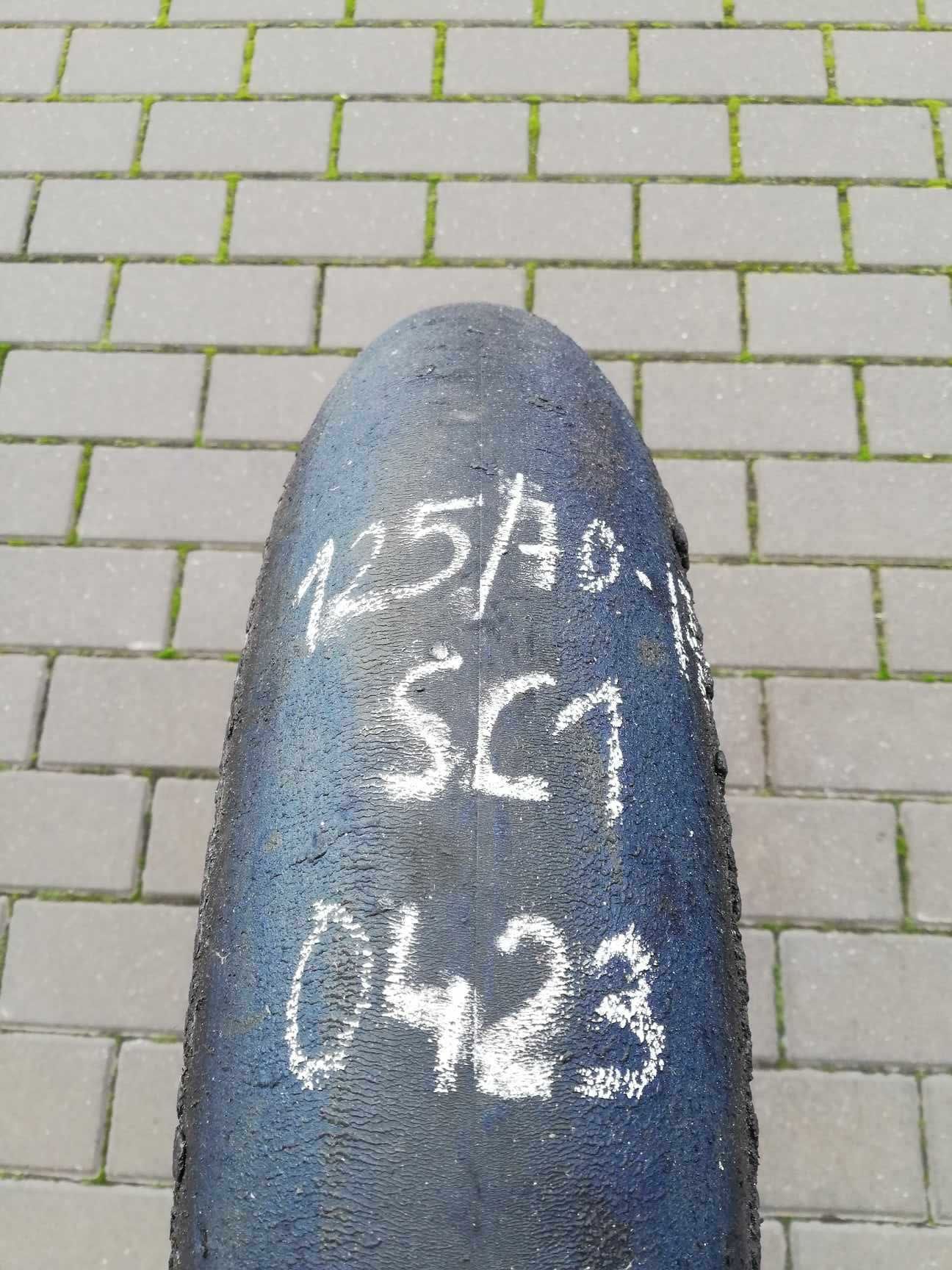 Opona SUPERBIKE 125/70-17 SC1 / 120/70/17 slick, SUPERCORSA  D213 tor