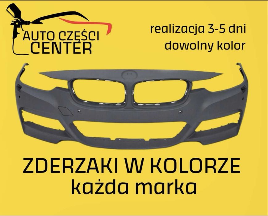 Nowy zderzak przedni - KAŻDY kolor i marka - jakosc serwisowa