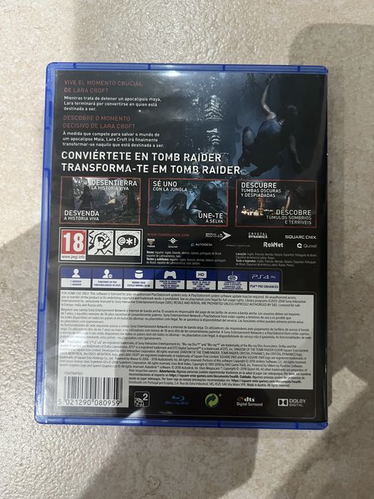 Shadow of the Tom Raider PS4