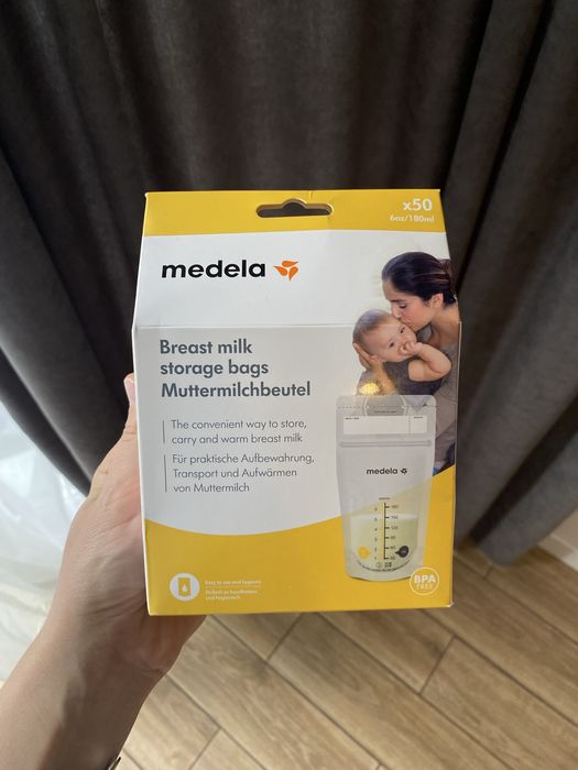 Пакети для зберігання молока Medela, 50 шт