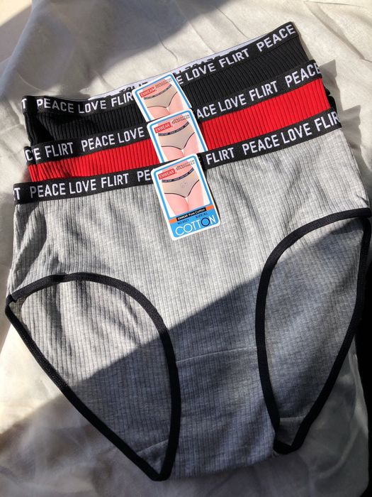 Трусики в рубчик