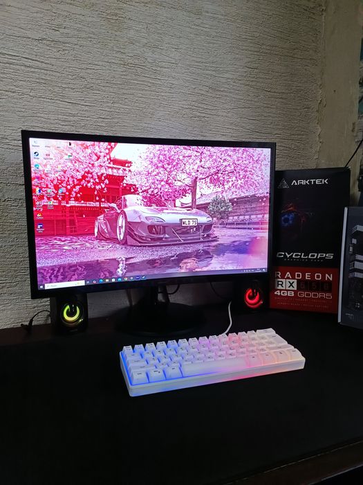 Игровой компьютер i5 4 gen RX470 8 ОЗУ
