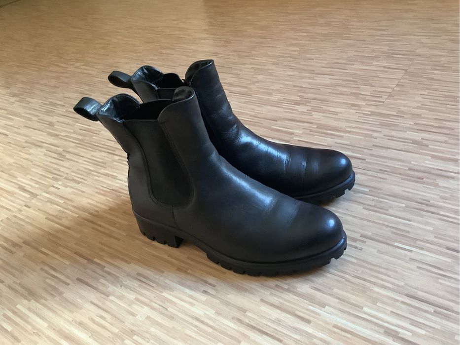 Czarne botki ECCO rozmiar 40