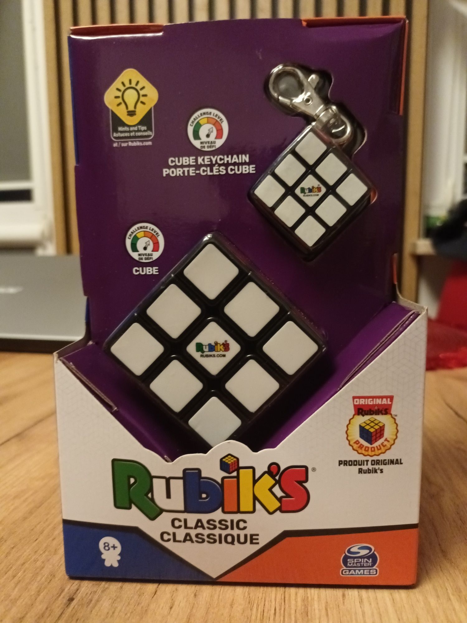 Nowa oryginalna kostka Rubika plus brelok