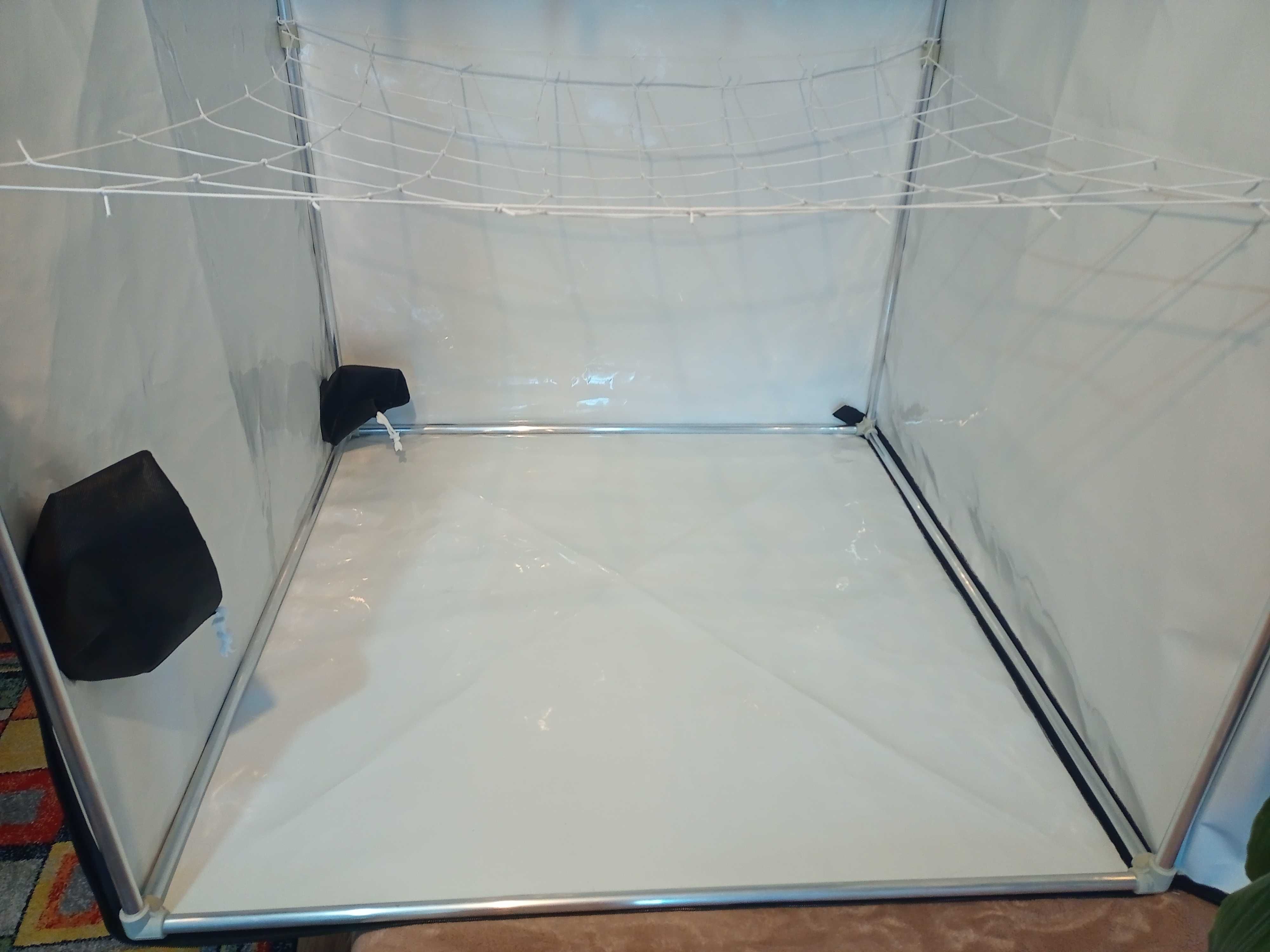 Growbox 120x120x160 mylar zioła cbd thc foliak szklarnia tytoń warzywa