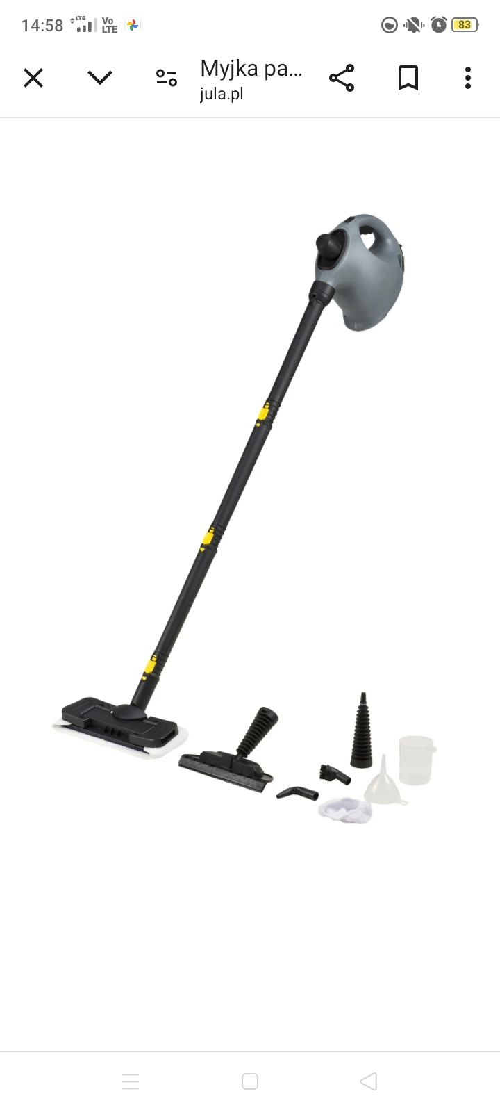 Myjka parowa Menuett 1050w