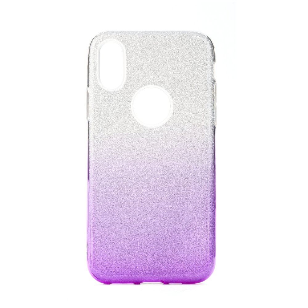 Etui SHINING do Samsung Galaxy A20e A202 Clear/Violet
