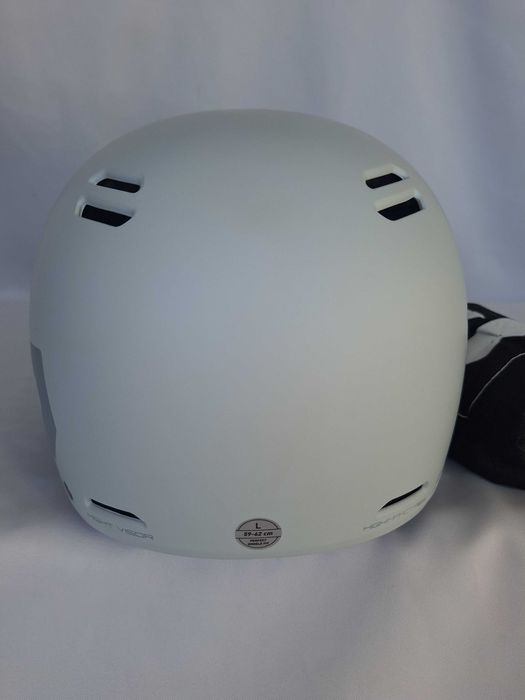 Kask narciarski BOLLE Edge Visor Off White Photochromic L 59-62cm S1-2