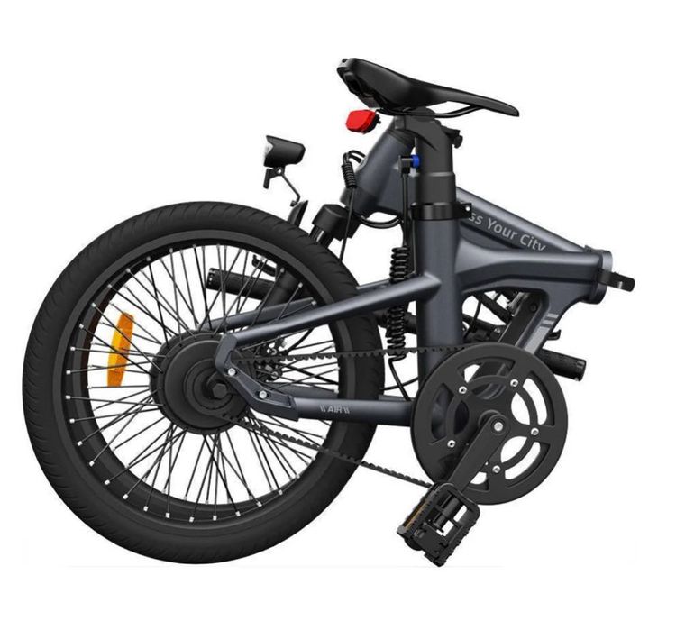 Bicicleta Elétrica Dobrável ADO Air 20S com suspensão dianteira