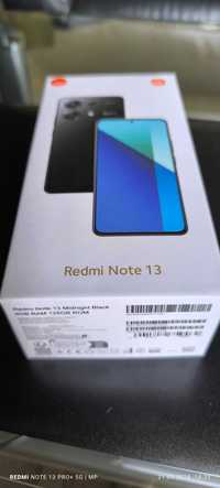 Xiaomi Redmi Note 13, nowy, 6 GB RAM, 128 GB ROM, czarny