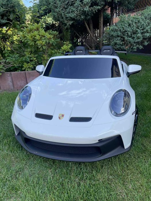 Auto Na Akumulator dwuosobowe Porsche 911 GT3 4X200 WATT 24V Pilot