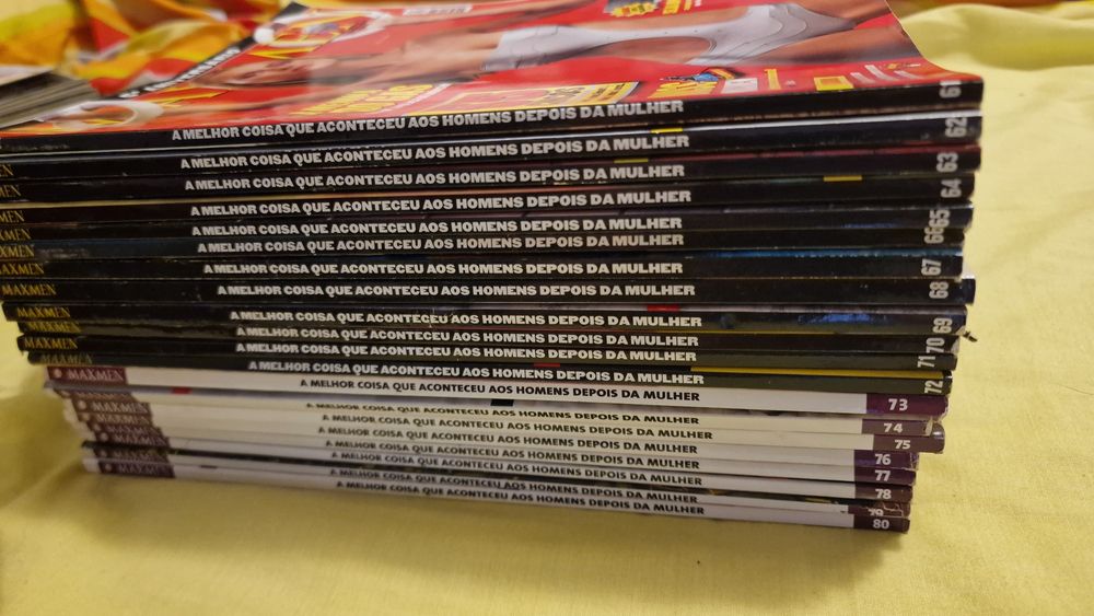 Revistas Maxim e Maxmen em bom estado.