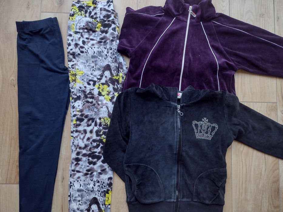 Zestaw ubrań dla dziewczynki 140